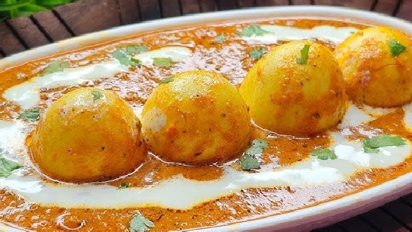 Bored of Regular Egg Curries Try This Restaurant-Style Egg Butter Masala Today Recipe in Telugu