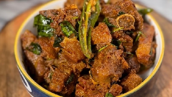 Bakrid Special Authentic Hyderabadi Tala Hua Gosht and Khatti Dal Recipe in Telugu