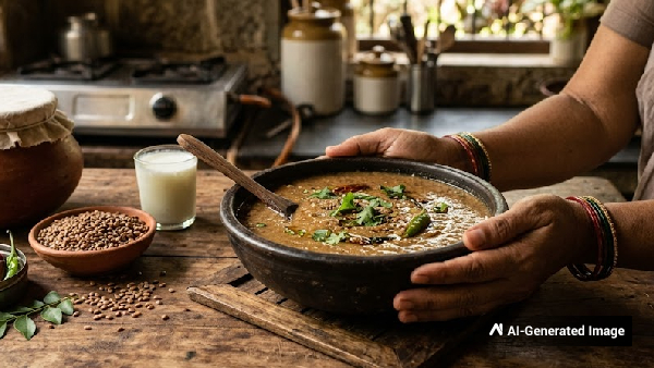 Kulith Kalan Drink Recipe in Telugu Say Goodbye to Summer Heat with this Horse Gram Buttermilk Magic Kulith Kalan Drink Recipe in Telugu Say Goodbye to Summer Heat with this Horse Gram Buttermilk Magic