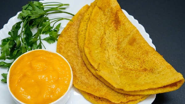 No Grinding No Fermentation Make Crispy Instant Mango Dosa in Just 10 Minutes Recipe in Telugu
