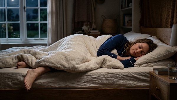 Why Do We Sleep with One Foot Outside the Blanket Body s Natural Trick for Deep Sleep Why Do We Sleep with One Foot Outside the Blanket Body s Natural Trick for Deep Sleep