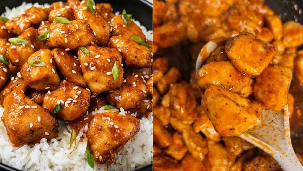 Crispy Juicy and Sticky Honey Garlic Korean Fried Chicken Recipe in Telugu