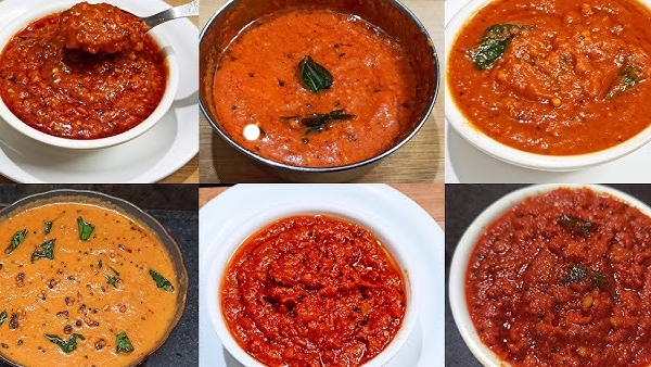 Authentic South Indian Tomato Chutney The Perfect Match for Your Idli And Dosa Recipe in Telugu
