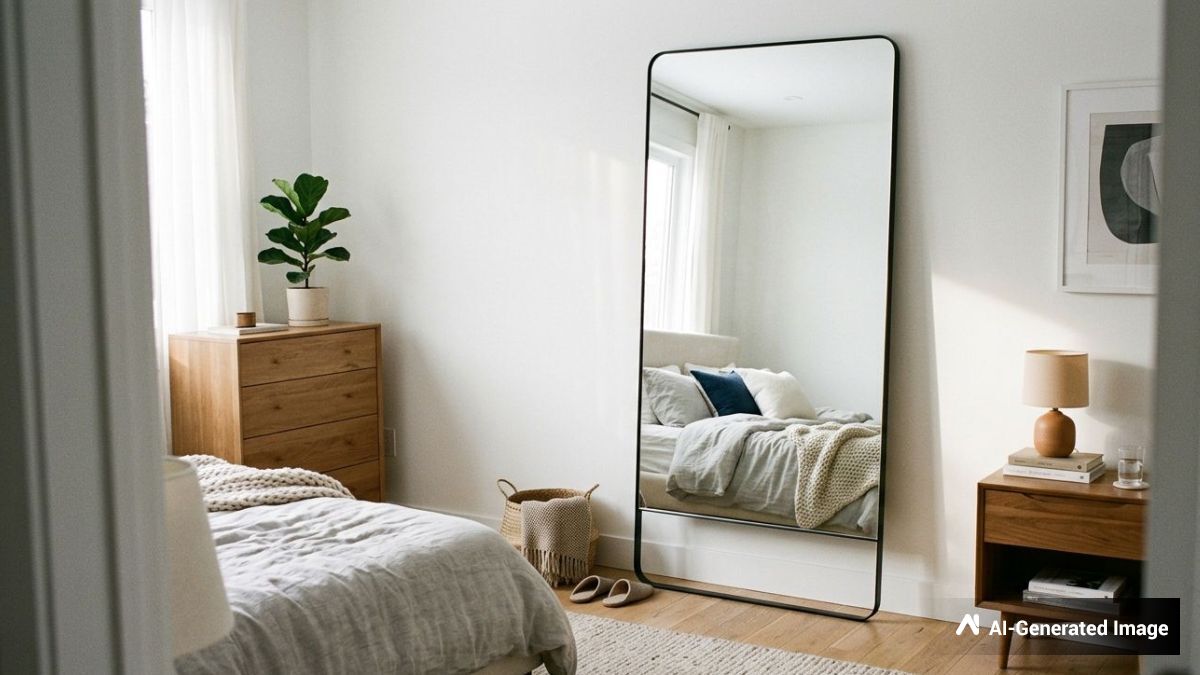 vastu shastra tips directions to set a mirror in the bedroom