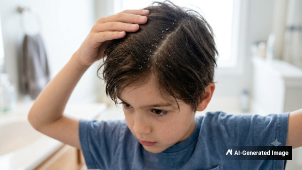 Home remedies to reduce dandruff and hair loss in children