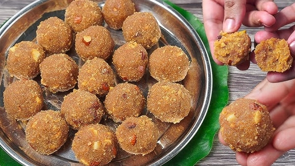 Rajasthani Churma Ladoo Boost Your Bone Strength Immunity with this Ladoo Recipe in Telugu Rajasthani Churma Ladoo Boost Your Bone Strength Immunity with this Ladoo Recipe in Telugu