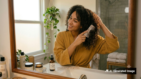 How to protect and maintain curly hair in natural steps at home How to protect and maintain curly hair in natural steps at home