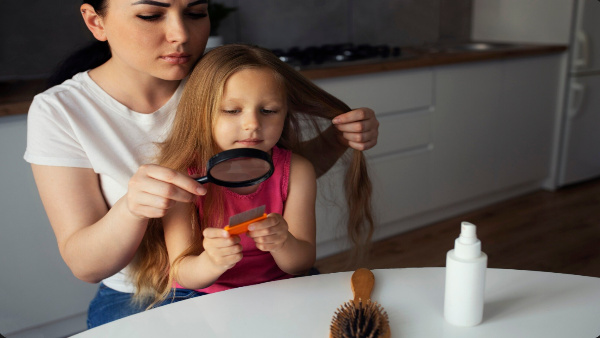Home remedies to reduce dandruff and hair loss in children
