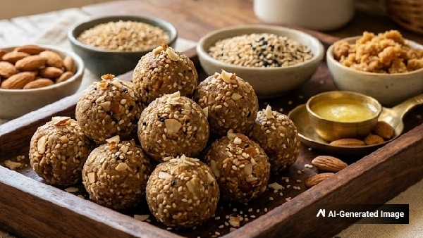 No Sugar No Oil Homemade Protein Laddu for Instant Energy Strong Bones Recipe in Telugu No Sugar No Oil Homemade Protein Laddu for Instant Energy Strong Bones Recipe in Telugu