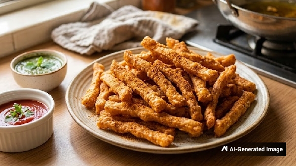 Got Leftover Rice Turn It Into Crispy Delicious Homemade Kurkure Recipe in Telugu