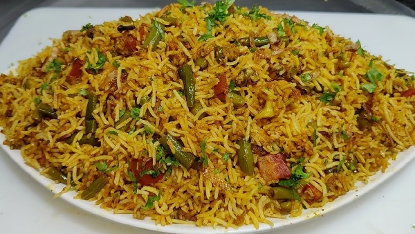Leftover Rice Biryani Recipe in Telugu How to Make Cold Rice Into Delicious Veg Biryani at Home Leftover Rice Biryani Recipe in Telugu How to Make Cold Rice Into Delicious Veg Biryani at Home