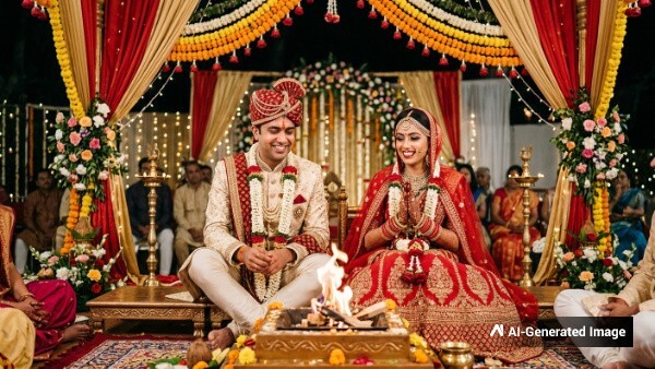 why bride always sits let side of groom spiritual and scientific reasons