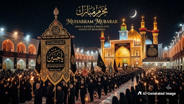 Convey your wishes to your loved ones on the occasion of Muharram 2026