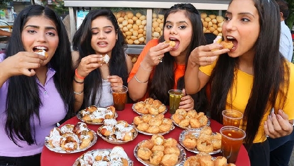 Zero Deep Frying Make Crispy Street Style Pani Puri in a Pressure Cooker in Just 5 Mins
