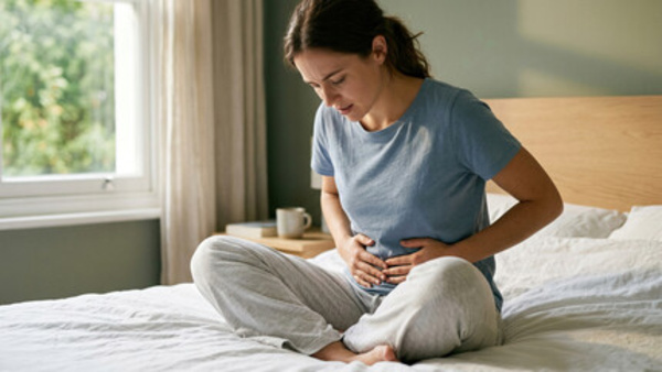 Solution with yoga for irregular periods and cramps and using painkillers