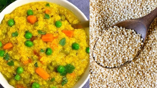 High Protein Quinoa Khichdi Recipe in Telugu Try This Fiber Iron Rich Weight Loss Breakfast High Protein Quinoa Khichdi Recipe in Telugu Try This Fiber Iron Rich Weight Loss Breakfast