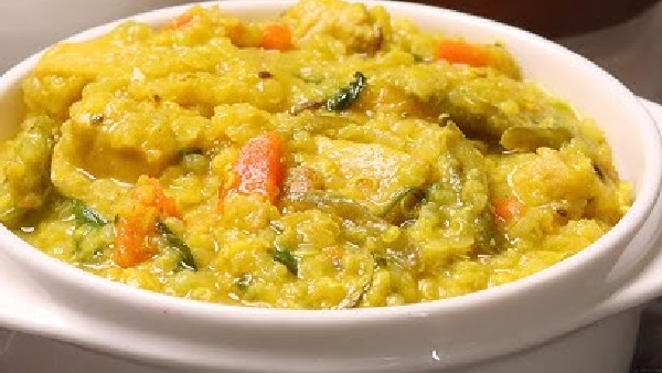 High Protein Quinoa Khichdi Recipe in Telugu Try This Fiber Iron Rich Weight Loss Breakfast High Protein Quinoa Khichdi Recipe in Telugu Try This Fiber Iron Rich Weight Loss Breakfast