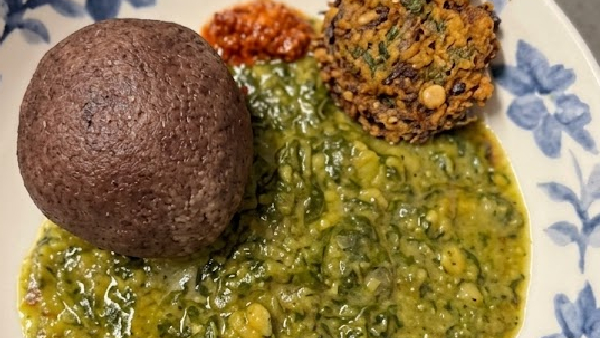 Palakura Pappu with Ragi Mudde Recipe in telugu Why Ram Charan Wife Upasana Loves This Healthy Meal