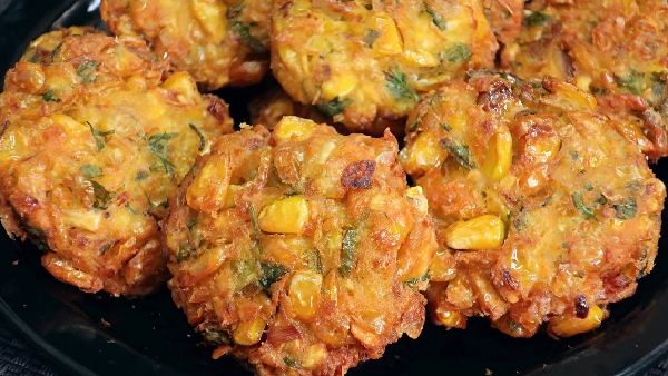 Healthy Sweet Corn Vada Recipe in Telugu Ultimate Protein Rich Snack For Evenings and Kids