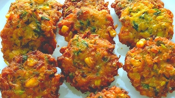Healthy Sweet Corn Vada Recipe in Telugu Ultimate Protein Rich Snack For Evenings and Kids