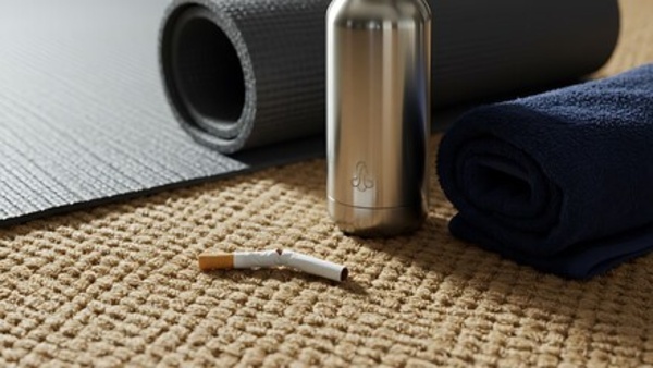 Practicing yoga daily can help overcome tobacco addiction and reduces stress and anxiety Practicing yoga daily can help overcome tobacco addiction and reduces stress and anxiety