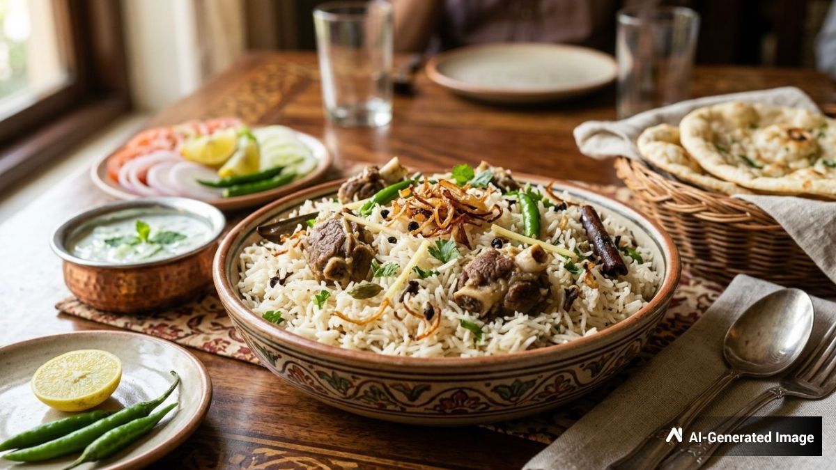 white mutton pulao without red chilli know the ingredients and process