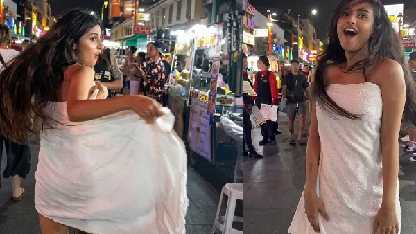 Towel Dance in Vietnam Indian Tourist s Bizarre Act for Likes Sparks Massive Outrage Towel Dance in Vietnam Indian Tourist s Bizarre Act for Likes Sparks Massive Outrage