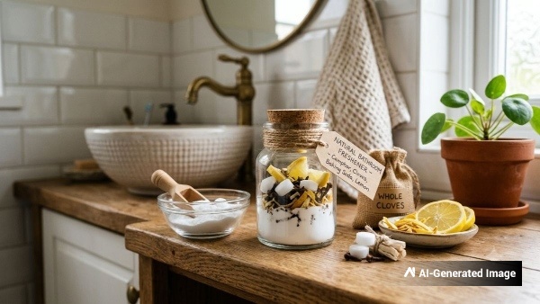 Make a natural bathroom fresheners at home to eliminate bad odors Make a natural bathroom fresheners at home to eliminate bad odors