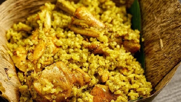 Karnataka Style Green Chicken Biryani Bachelor Friendly Recipe in Telugu Karnataka Style Green Chicken Biryani Bachelor Friendly Recipe in Telugu