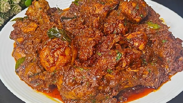 Dhaba Style Bhuna Chicken Masala The Ultimate Weekend Non Veg Recipe in Telugu Dhaba Style Bhuna Chicken Masala The Ultimate Weekend Non Veg Recipe in Telugu