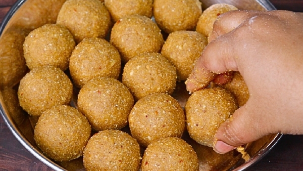 Quick Easy And Healthy Dry Fruit Sunnundalu Recipe in Telugu Superfood for Your Daily Energy