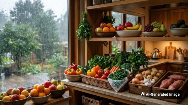 Tips to keep vegetables and fruits fresh for longer during the monsoon Tips to keep vegetables and fruits fresh for longer during the monsoon