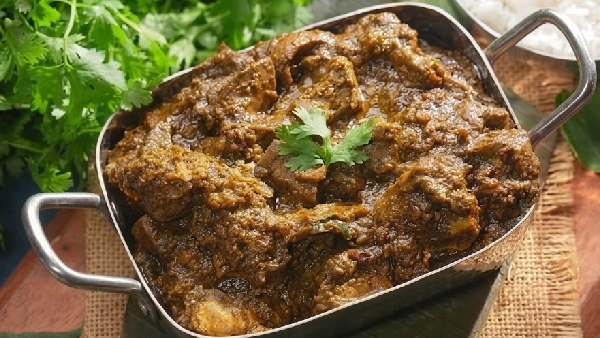 Sunday Special Gongura Mutton Liver Masala Recipe in Telugu