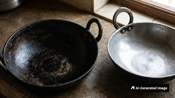 Zero Cost Kitchen Hack Make Your Old Black Kadhai Shine Like New Zero Cost Kitchen Hack Make Your Old Black Kadhai Shine Like New
