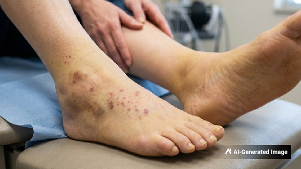 4 Warning Signs in Your Feet That Could Mean Liver Disease