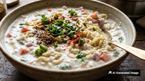 Bored of Hot Maggi Try This Cool Creamy Maggi Raita Recipe in Telugu