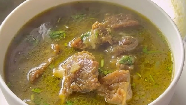 The Ultimate Winter Comfort Authentic Dhaba Style Mutton Shorba Recipe in Telugu The Ultimate Winter Comfort Authentic Dhaba Style Mutton Shorba Recipe in Telugu