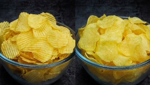 Stop Buying Unhealthy Packet Chips Make Crispy Potato Chips at Home Recipe in Telugu