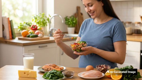Pregnant women must consume these nutrients along with folic acid Pregnant women must consume these nutrients along with folic acid