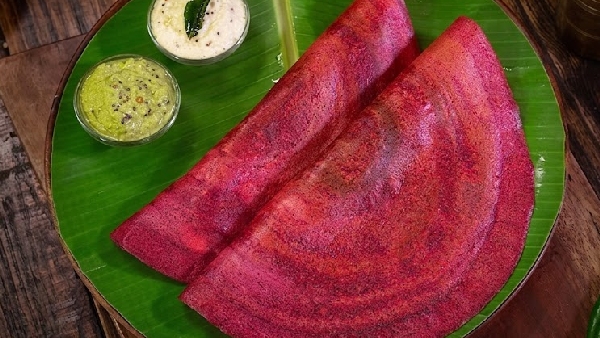 Boost Your Iron Fiber Intake with this Superfood Breakfast Ragi Beetroot Dosa Recipe in Telugu Boost Your Iron Fiber Intake with this Superfood Breakfast Ragi Beetroot Dosa Recipe in Telugu
