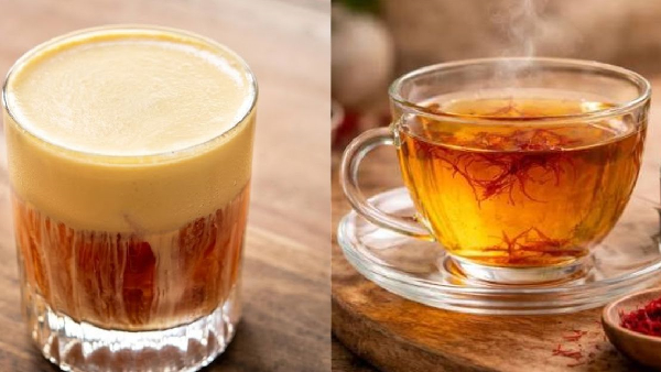 Saffron Iced Tea Recipe in Telugu How to Make Royal Refreshing Saffron Ice Tea at Home in 5 minutes Saffron Iced Tea Recipe in Telugu How to Make Royal Refreshing Saffron Ice Tea at Home in 5 minutes