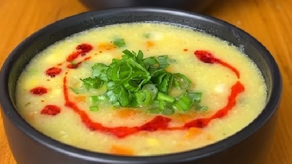 How to Make Restaurant Style Sweet Corn Soup at Home Recipe in Telugu