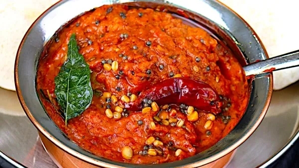 Authentic Madurai Style Tomato Chutney The Ultimate Side Dish for Idli Dosa