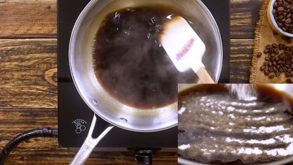 Jelly coffee for dessert or drink after meals prepare at home in easy process Jelly coffee for dessert or drink after meals prepare at home in easy process