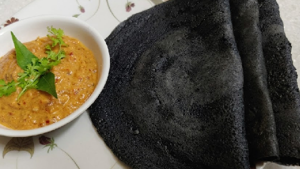 Healthy and Tasty Black Dosa Recipe in Telugu Give a Quirky Twist to Your Morning Breakfast