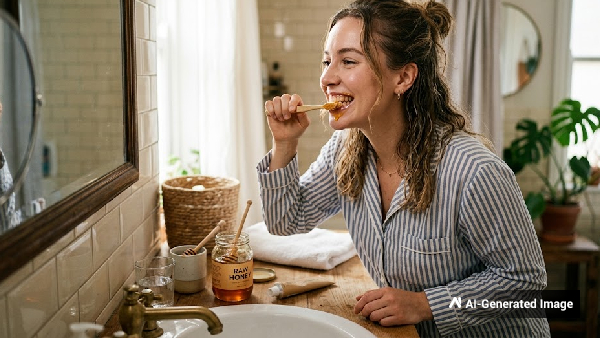 Spending Thousands on Teeth Whitening Try This Free Ayurvedic Honey Hack Spending Thousands on Teeth Whitening Try This Free Ayurvedic Honey Hack