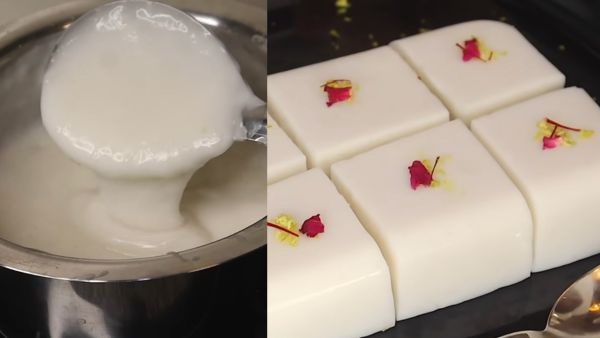 Rakhi pournami 2026 special prepare sweet shop style coconut barfi at home in telugu