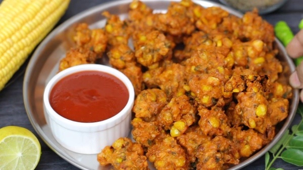 Crispy and tasty corn pakodi no need to grind healthy and tasty snacks Crispy and tasty corn pakodi no need to grind healthy and tasty snacks