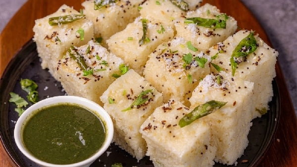Got Leftover Rice Turn It into Soft Spongy Gujarati Rice Dhokla Recipe in Telugu
