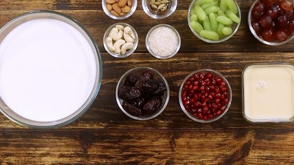 Chettinad fruit payasam for dessert and sweet after lunch know the easy process